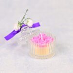 Floral Candles with Resin Tray - BERRY BLAST + LAVENDER💜 - Image 4