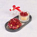 Floral Candles with Resin Tray - OUDH + ROSE ❤️ - Image 7