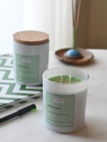Aromatherapy Beewax Candles - Green Lush 💚 - Image 8