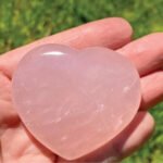 ROSE QUARTZ - HEART SHAPED - Image 2