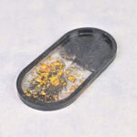 Floral Candles with Resin Tray - OUDH + ROSE ❤️ - Image 2